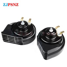 Car Auto Compact Horn 12V Waterproof Car Horns Super Loud Dual - Tone Electric Snail Horn Kits For Any Tuto Vehicles Universal