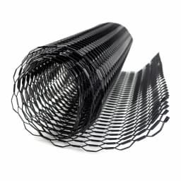 100cmx33cm Aluminum Grille Mesh Grill Cover Car Bumper Fender Hood Vent Net Grid Ventilation 8x26mm Hole Hexagon Thickness 3mm