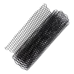 100cmx33cm Aluminum Grille Mesh Grill Cover Car Bumper Fender Hood Vent Net Grid Ventilation 8x26mm Hole Hexagon Thickness 3mm