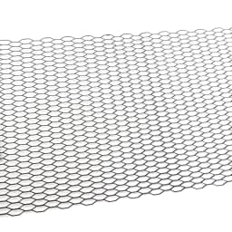 100cmx33cm Aluminum Grille Mesh Grill Cover Car Bumper Fender Hood Vent Net Grid Ventilation 8x26mm Hole Hexagon Thickness 3mm