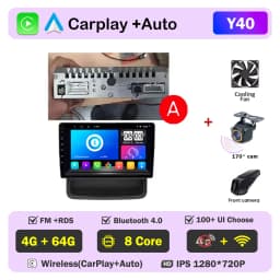 Car Radio for Renault Trafic Opel Vivaro Nissan Primastar 2010-2011-2014 Carplay Android Auto Player GPS Navigation Autoradio