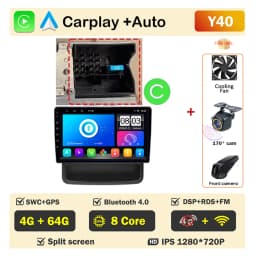 Car Radio for Renault Trafic Opel Vivaro Nissan Primastar 2010-2011-2014 Carplay Android Auto Player GPS Navigation Autoradio