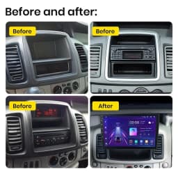 Car Radio for Renault Trafic Opel Vivaro Nissan Primastar 2010-2011-2014 Carplay Android Auto Player GPS Navigation Autoradio