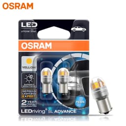 OSRAM Upgrade LED Signal Light S25 P21W PY21W P21/5W LEDriving SL Advance 1156 1157 LED Car Fog Bulb Brake Position Stop Lamp 2X
