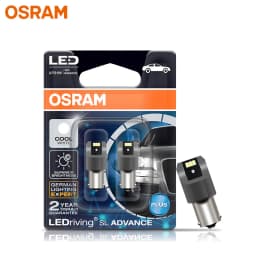 OSRAM Upgrade LED Signal Light S25 P21W PY21W P21/5W LEDriving SL Advance 1156 1157 LED Car Fog Bulb Brake Position Stop Lamp 2X