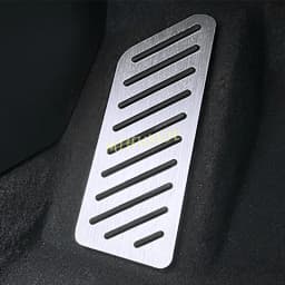 Aluminum Foot Rest Footrest Dead Pedal Cover Overlay For Honda CR-V CRV 6th 2023 2024 2025