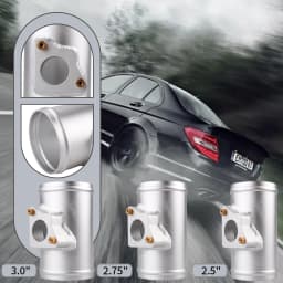 RASTP-New 2.5"/2.75"/3" Car Air Flow Meter Base Air Intake Sensor Mount Adapter For Toyota Mazda Subaru Honda 63/70/76mm MAF005