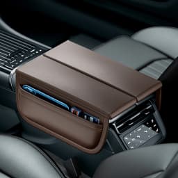 Car Armrest Cover  Auto Center Console Cover Universal Automobile Accessories Protector  Arm Rest Cushion Mat PU leather