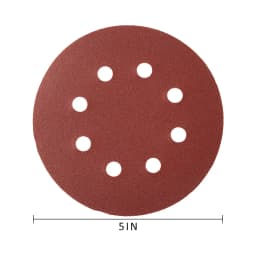 100Pcs 5inch Sandpaper 8 Hole 80Grit-3000Grit Mixed Sanding paper Round Auto Self-adhesive Sand 125mm Sanding Pad Polishing Tool