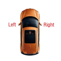 81456-42010 81457-42010 Car Rear Bumper Light Warming Signal Reflector Lamp Cover No Bulb For Toyota RAV4 RAV 4 2005-2012