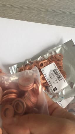 7x15mm/9x18mm Diesel Common Rail Injector Nozzle Copper Washer Seal O Ring Pad Gasket Pump Repair Tool
