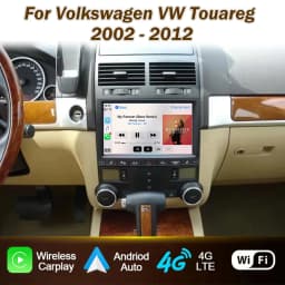 Car Radio Android Auto Stereo For Volkswagen VW Touareg 2002 - 2012 Multimedia 2din DVD GPS Navigation Monitor Video Screen WIFI