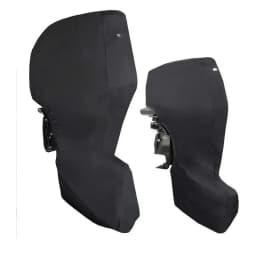 Outboard Motor Covers Trailerable Full Boat Motor Cover Waterproof Heavy Duty Oxford Fabric Outboard Engine Covers Waterproof