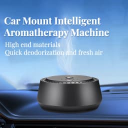 Car Mounted High-End Intelligent Spray Fragrance With Strong And Long-Lasting Aroma Alloy Material Accessory Car Air Freshener