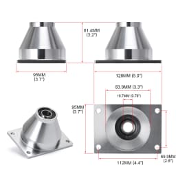PQY - Turret Type Short Shifter Shift Quick For Peugeot 106 Diesel For Citroen Saxo AX Quick Shift Turret Type PQY5393