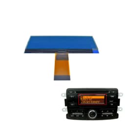 1pc LCD Display for Renault Duster Captur Logan Pulse Symbol 3rd-gen Radio Stereo Interior Instrument Cluster Car Sound