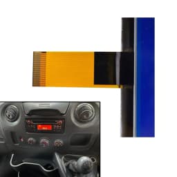 1pc LCD Display for Renault Duster Captur Logan Pulse Symbol 3rd-gen Radio Stereo Interior Instrument Cluster Car Sound