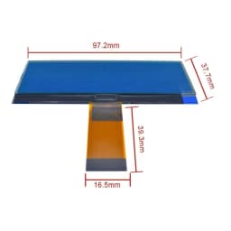 1pc LCD Display for Renault Duster Captur Logan Pulse Symbol 3rd-gen Radio Stereo Interior Instrument Cluster Car Sound
