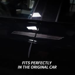 Carbon Fiber Car Exterior Door Handle Sticker Cover For Tesla Model X Trim Scratch Protector Accessory Decoration Fit Accessorie
