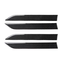 Carbon Fiber Car Exterior Door Handle Sticker Cover For Tesla Model X Trim Scratch Protector Accessory Decoration Fit Accessorie