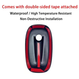 For MINI Cooper S JCW F55 F56 F66 F65 Car Exterior Trim Antenna Decoration Cover Sticker Car-Styling Accessories