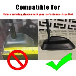 For MINI Cooper S JCW F55 F56 F66 F65 Car Exterior Trim Antenna Decoration Cover Sticker Car-Styling Accessories