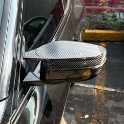 For BMW 3 4 5 7 8 Series G20 G21 G30 G38 G22 G23 G11 G12 G15 G16 Carbon Fiber Glossy Black Replacement Side Mirror Covers Cap