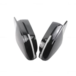 For BMW 3 4 5 7 8 Series G20 G21 G30 G38 G22 G23 G11 G12 G15 G16 Carbon Fiber Glossy Black Replacement Side Mirror Covers Cap