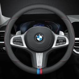 Leather Car Steering Wheel Cover for BMW 1 2 3 4 5 Series F40 G20 G26 G01 G02 G05 G06 G07 X1 X3 X4 X5 X6 X7 2011 - 2025