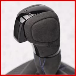 Leather car automatic shift knob shift lever stick DSG For Volkswagen Golf 6 Scirocco Jetta MK6GTI EOS MK5 automatic gear head