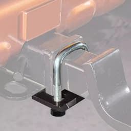 Heavy Duty Hitch Tightener For 1.25 and 2 Inch Tow Trailer Hitches U Bolt Ball Mount Stabilizer