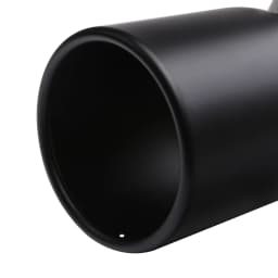 Stainless Steel Exhaust Tip 63mm/3.5"89mm Adjustable Universal Fit for Car SUV Single Rolled Edge Exhaust Pipe Tip with Bolt-On