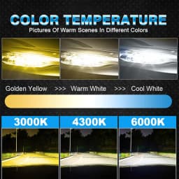 AILEO 2Pcs 200W 20000LM H1 6500K 4300K 3000K Headlight LED Lights Bulb Mini Size Design Wireless For Car Lamp CSP 7035 Plug&Play