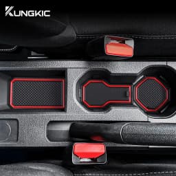 For Dacia Sandero 3/Sandero Stepway III 2021 2022 2023 2024 2025 2026 Car Door Groove Mat Anti-Slip Door Slot Pad Accessories