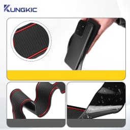 For Dacia Sandero 3/Sandero Stepway III 2021 2022 2023 2024 2025 2026 Car Door Groove Mat Anti-Slip Door Slot Pad Accessories