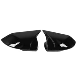 Car Side Mirror Cover 1 Pair Rearview Mirror Gloss Black Side Mirror Cover Housing Replacement for Elantra CN7 2021 to 2023