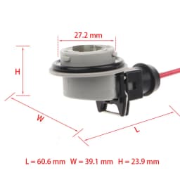 1Set BA15S P21W Bulb Socket Adapter Car Light Lamp Holder Cable Connector Accessories