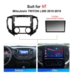 Android Autoradio For Mitsubishi Pajero Sport 3 L200 5 Triton 3 2015- 2019 Car Radio Carplay GPS Navigation Stereo Player WIFI