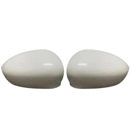 2X Car Side Mirror Cover Rearview Caps For Fiat 500 500C Abarth 2007-2023 Rear View Cap Replacement Case Shell Auto Accessories