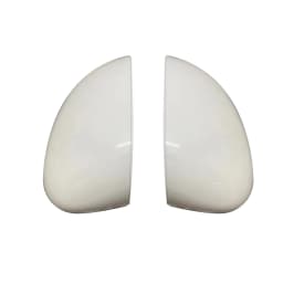 2X Car Side Mirror Cover Rearview Caps For Fiat 500 500C Abarth 2007-2023 Rear View Cap Replacement Case Shell Auto Accessories