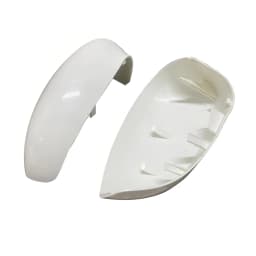 2X Car Side Mirror Cover Rearview Caps For Fiat 500 500C Abarth 2007-2023 Rear View Cap Replacement Case Shell Auto Accessories
