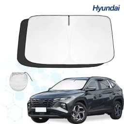 For Hyundai Tucson L 1.5T NX4 Hybrid Windshield Sun Shade Sunshade Sun Visor Protector Foldable Blocks UV Rays Keep Car Cooler