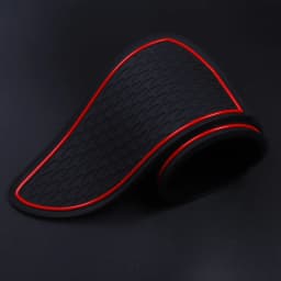 Smabee for Hyundai I30/I30 N 2017 - 2022 Anti-Slip Gate Slot Cup Mat Non-Slip Door Groove Pad Interior Accessories