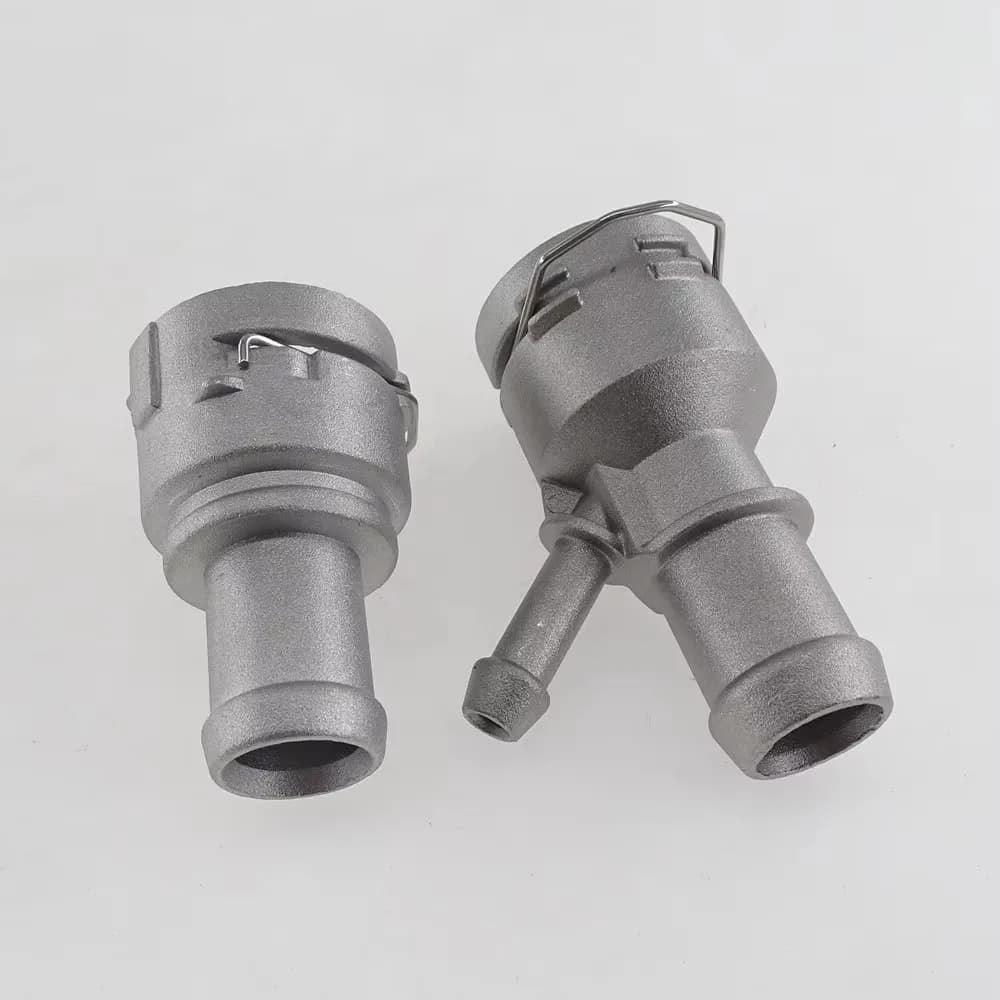1K0122291 3B0122291B New Coolant Heater Hose Flange Set Aluminum for VW Golf Jetta Passat Audi TT A3 Q3