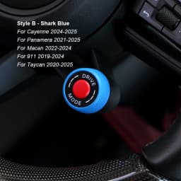 For Porsche Cayenne/Panamera 2017-2025 Macan/911/718 2016-2024 Taycan 20-25 Multicolour Steering Wheel SC Ejection Knob Button