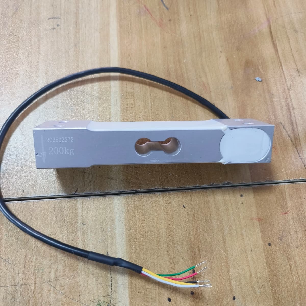 Pedal handbrake weighing sensor