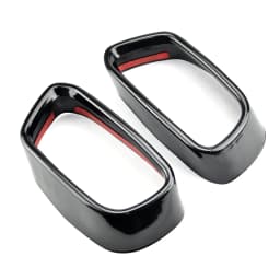 For BMW X5 F15 Car Tail Muffler ExhFor BMW X5 F15 X6 F16 2014-18 Car Styling Tail Muffler Exhaust Pipe Output Cover Trim Exterio