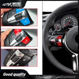 Steering wheel button, suitable for BMW F10 F20 F30 E70 E90 F32, 3 Series, 5 Series universal models, color modification
