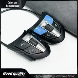 Steering wheel button, suitable for BMW F10 F20 F30 E70 E90 F32, 3 Series, 5 Series universal models, color modification