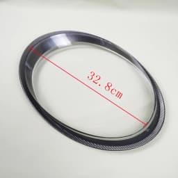 For Porsche Carrera 997 911 2005-2012 Headlamp Cover Transparent Shade Lamp Headlight Shell Lens
